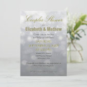 Koesschoenen | Zilver en goud Kaart (Staand voorkant)