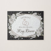  Koester Bloemen Wees ons ringdrager voorstel Legpuzzel (Horizontaal)