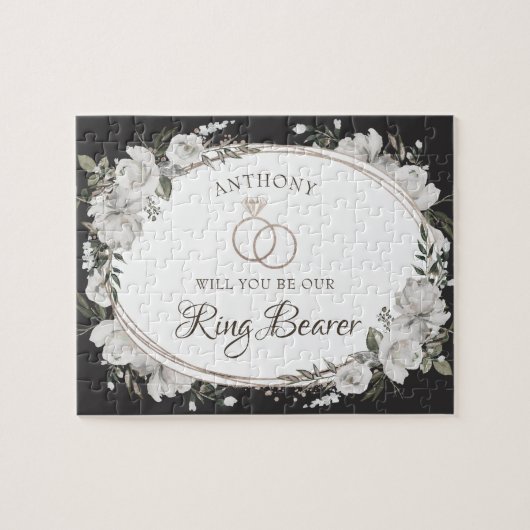  Koester Bloemen Wees ons ringdrager voorstel Legpuzzel (Horizontaal)