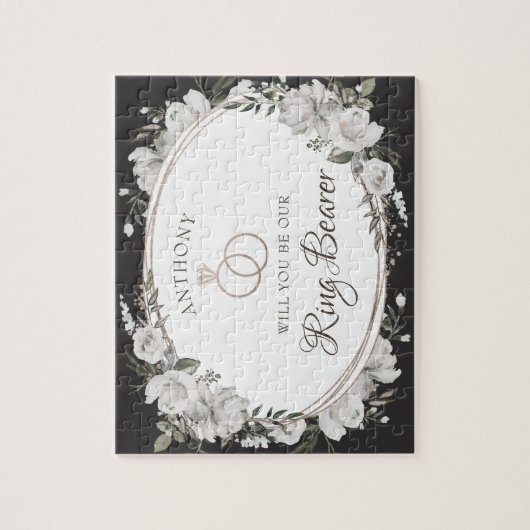  Koester Bloemen Wees ons ringdrager voorstel Legpuzzel (Verticaal)