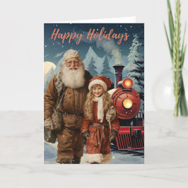 "Koester de momenten: Geniet van familie" Feestdagen Kaart