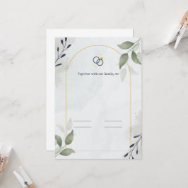 Koester de momenten, vier de liefde. kaart