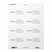 Koester de T-shirts en de Giften van een Verpleegs Etiket (Full Sheet)