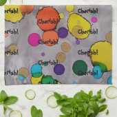 Koester een speelse en kleurrijke tijd! theedoek (Gevouwen)