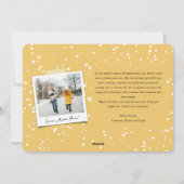 Koester elk moment gewaagde klassieke typografie f feestdagenkaart (Achterkant)