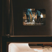 Koester elk moment Quote Family Photo Magneet