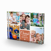 Koester elk moment Terracotta 5 Afbeelding Collage Fotoblokken (Rechts)