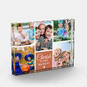 Koester elk moment Terracotta 5 Afbeelding Collage Fotoblokken (Links)