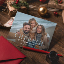 Koester elk moment Vrolijk Kerstmis Foto