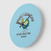 Koester elke druppel. Wereldwaterdag. Grote Klok (Hoek)