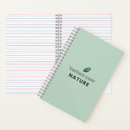 Koester je natuur minimaal motivatie notitieboek