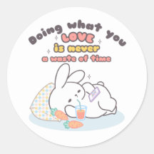 Koester je passies - een gezellige konijnenherinne