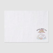 Koester je passies - een gezellige konijnenherinne tissuepapier (Voorkant)