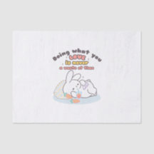 Koester je passies - een gezellige konijnenherinne