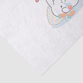 Koester je passies - een gezellige konijnenherinne tissuepapier (Detail)