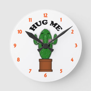 Koester me Cactus Ronde Klok