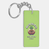 Koester onze grond. Wereldbodemdag (WSD). Sleutelhanger (Voorkant Links)