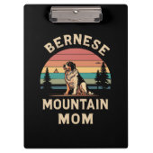 Koester uw liefde: Berner Mountain Dog Mam Klembord (Voorkant)