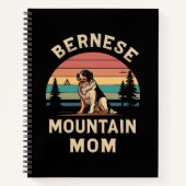 Koester uw liefde: Berner Mountain Dog Mam Notitieboek (Voorkant)