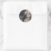 Koester Zeemeermin en Kind Sticker (Tas)