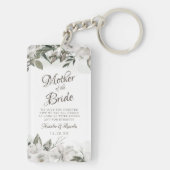  Koesteren Aan de Moeder van de Bruid Quote Sleutelhanger (achterkant)
