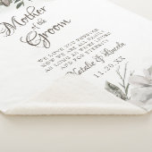  Koesteren Aan de Moeder van de bruidegom Quote Sherpa Deken (3/4)