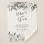  Koesteren Aan de Moeder van de bruidegom Quote Sherpa Deken (Voorkant)