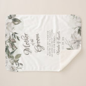  Koesteren Aan de Moeder van de bruidegom Quote Sherpa Deken (Voorkant (horizontaal))