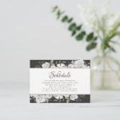  Koesteren Roos Gouden Bruiloft Schema Informatiekaartje (Staand voorkant)