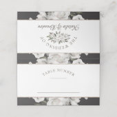  Koesteren Roos Zitten Tafel Nummer Plaatskaartje (Buitenkant ongevouwen)