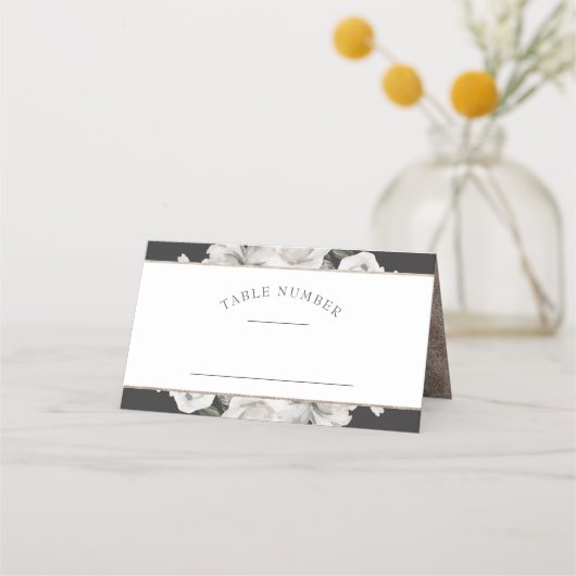  Koesteren Roos Zitten Tafel Nummer Plaatskaartje (Voorkant)