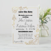 Koesterende Beginnen, Trouw Uitnodigingen (Staand voorkant)