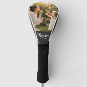 Koesterlijke Moeder Foto Herinnering Datum Golfheadcover (Voorkant)