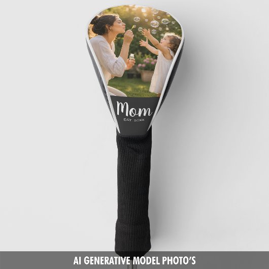 Koesterlijke Moeder Foto Herinnering Datum Golfheadcover