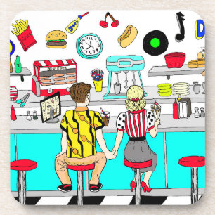 Koesverband 1950 bij de Diner Bier Onderzetter