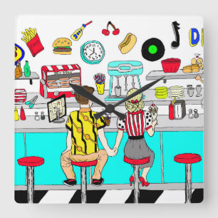 Koesverband 1950 bij de Diner Vierkante Klok