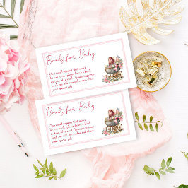 koets met bloemen Boeken Aanvraag Informatiekaartje