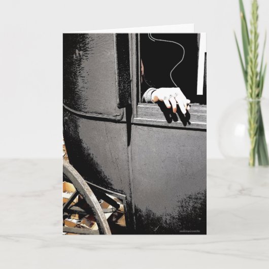 Koetsdame Kaart (Voorkant)