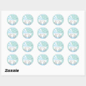 koetsDank u Baby shower Sticker (Vel)