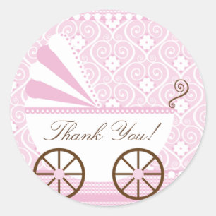 koetsDank u Baby shower Sticker