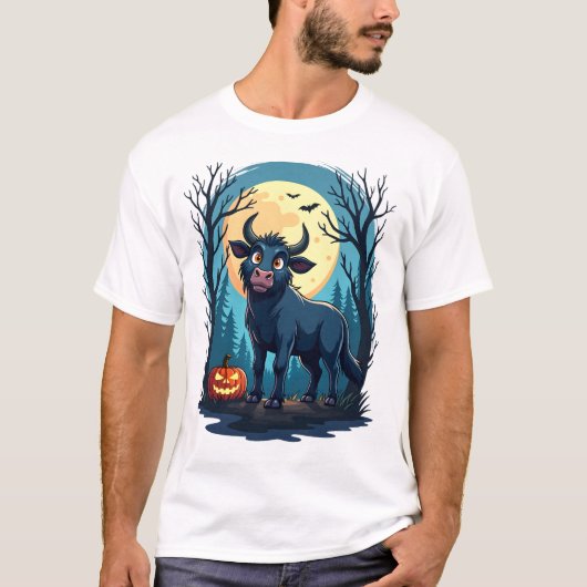 Koeweerwolftransformatie T-shirt (Voorkant)