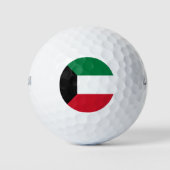 Koeweit Flag Golfballen (Voorkant)