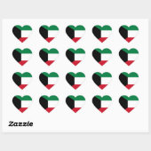 Koeweit Flag Hart Sticker (Vel)