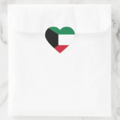 Koeweit Flag Hart Sticker (Tas)