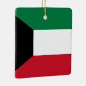 Koeweit Flag Keramisch Ornament (Rechts)