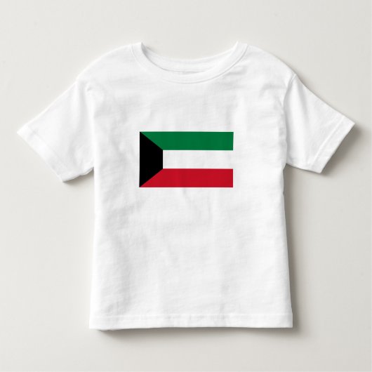 Koeweit Flag Kinder Shirts (Voorkant)
