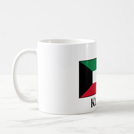 Koeweit Flag Koffiemok (Links)
