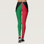 Koeweit Flag Leggings (Achterkant)