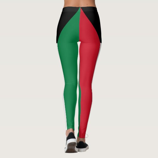 Koeweit Flag Leggings (Achterkant)