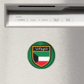 Koeweit Flag Magneet (Insitu (Vaatwasser))